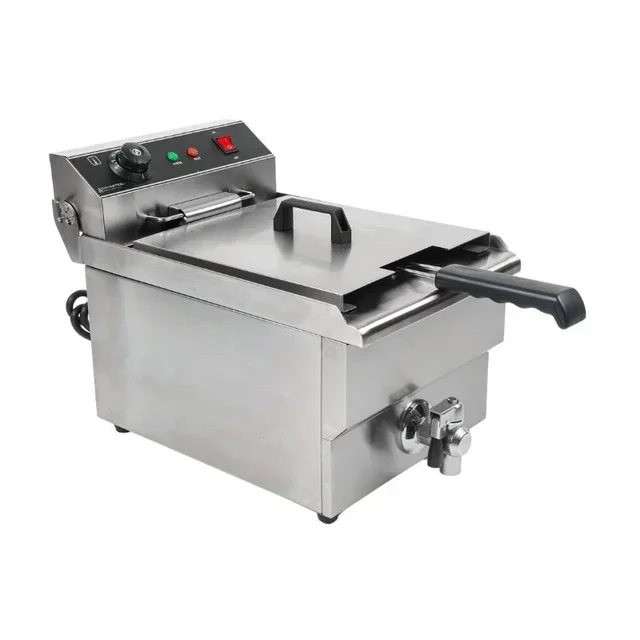 Pro Electric Deep Fryer 13 Liters with Drain Tap - Refurbished