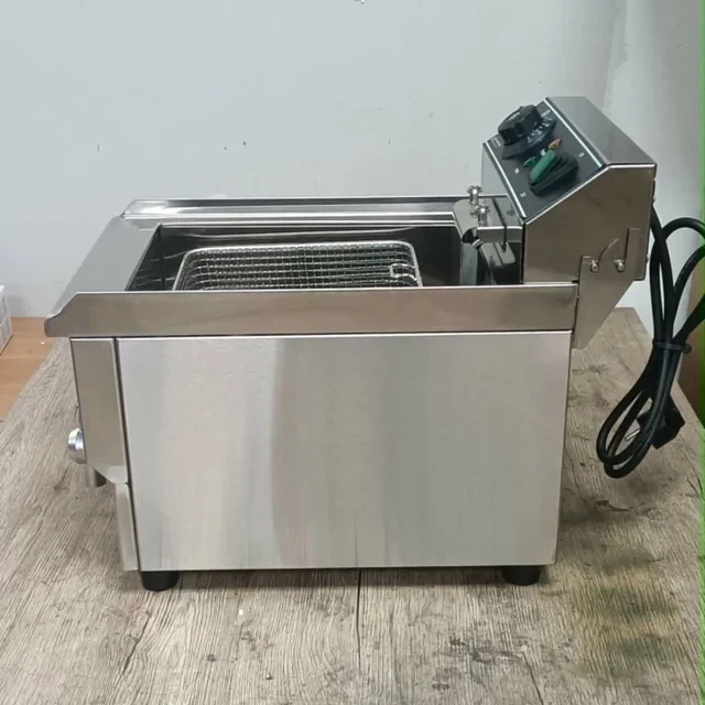 Friteuse Électrique Professionnelle 13 Litres avec Robinet de Vidange - Reconditionnée