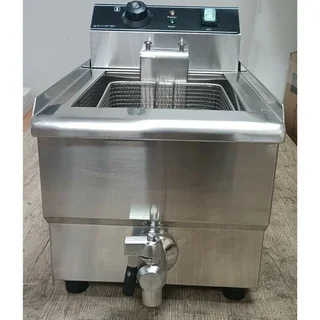 Friteuse Électrique Professionnelle 13 Litres avec Robinet de Vidange - Reconditionnée