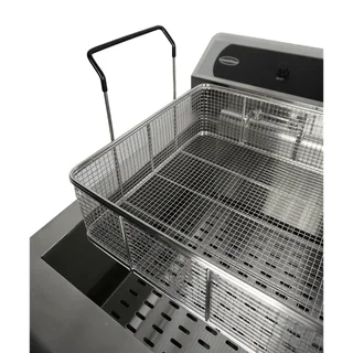 Professionelle Elektro-Fritteuse 25 Liter mit Ablasshahn