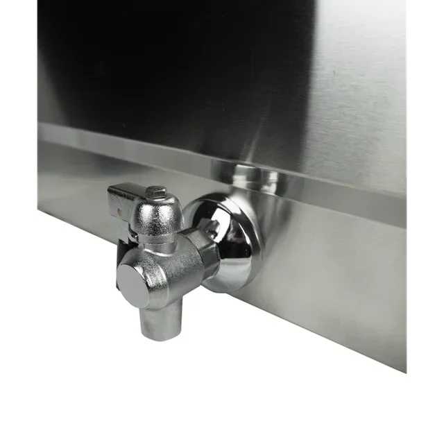 Professionelle Elektro-Fritteuse 25 Liter mit Ablasshahn