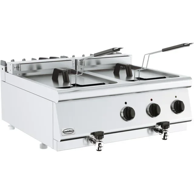 Electric Countertop Fryer 700 - Double Tank 2 x 10 Liters
