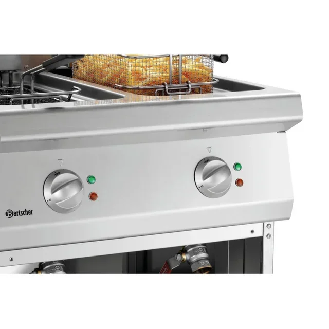 Friggitrice Elettrica Professionale Serie 700 - Doppia Vasca 2 x 11 Litri