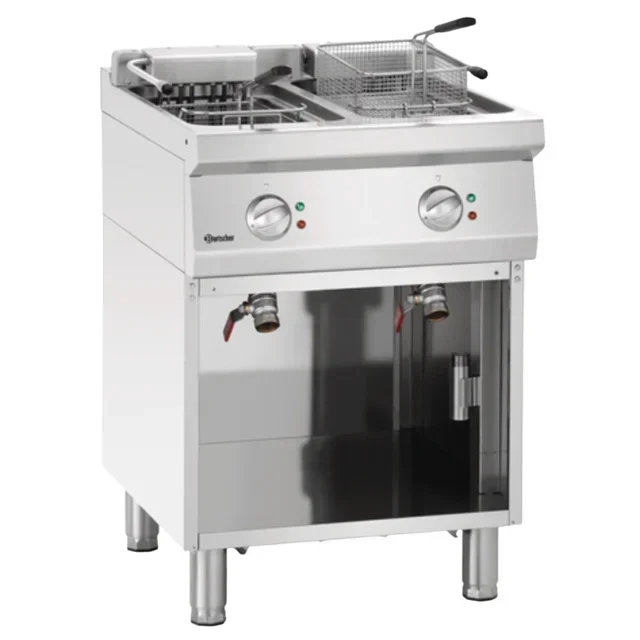 Friggitrice Elettrica Professionale Serie 700 - Doppia Vasca 2 x 11 Litri