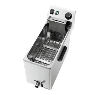 Electric Deep Fryer SNACK XL Plus 8L with Drain Tap - Family Size