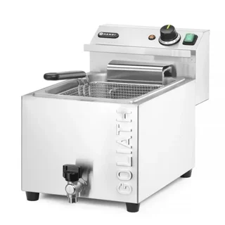 Professional Electric Deep Fryer 10 Liters with Oil Drain Tap