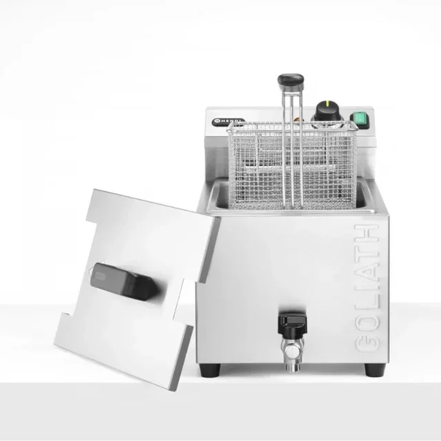 Professional Electric Deep Fryer 10 Liters with Oil Drain Tap