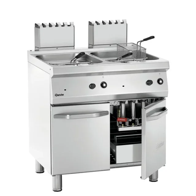 Friteuse professionnelle double 2x15L gaz - Série 700