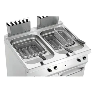 Freidora Profesional a Gas Serie 700 Doble Cuba 15L