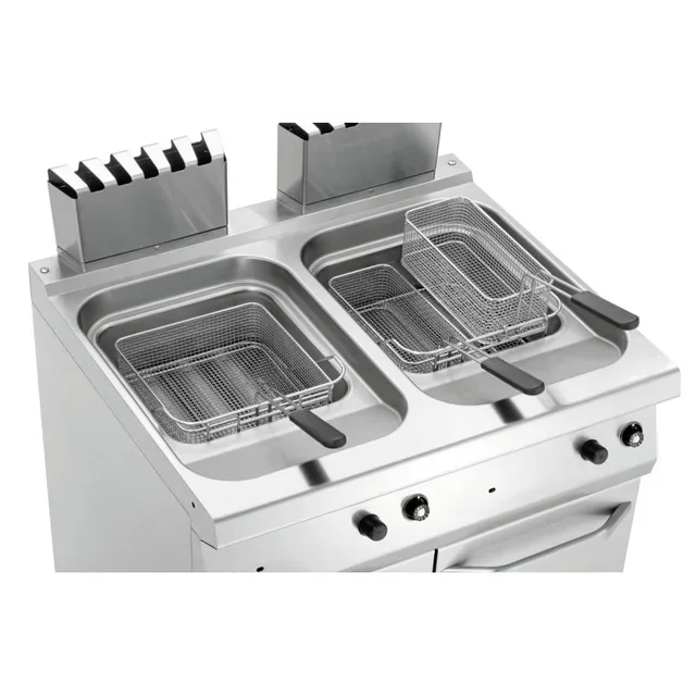 Freidora Profesional a Gas Serie 700 Doble Cuba 15L
