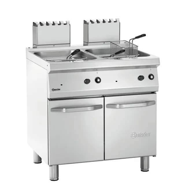 Friteuse professionnelle double 2x15L gaz - Série 700