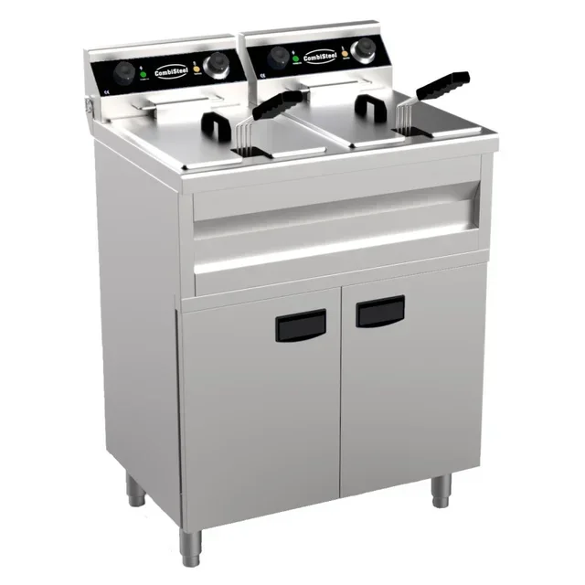Professional Electric Double Tank Deep Fryer - 2 x 9 Liters