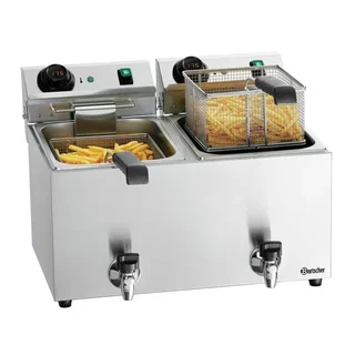 Friggitrice Professionale Snack IV Plus Doppia Vasca 9L + 9L