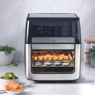 Air Fryer Oil-Free Fryer with Oven Rack - Capacity 12 Litres - Power 1700W