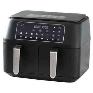 DuploAir Dual Basket Air Fryer - 8L Total Capacity - 2400W Power