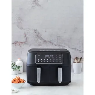 DuploAir Dual Basket Air Fryer - 8L Total Capacity - 2400W Power