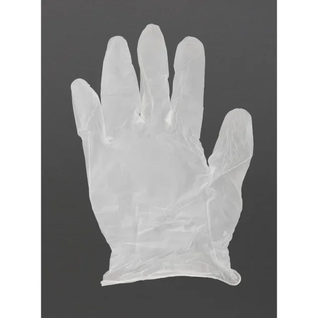 Disposable Vinyl Gloves Non-Powdered Size S - Hand Protection