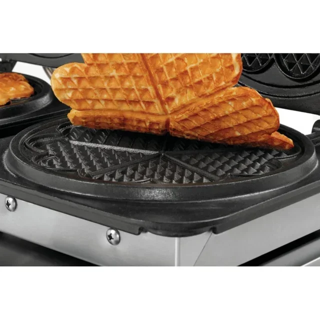 Gaufrier Double Cœur - Apparecchio per Waffle 2 Cuori Simultanei
