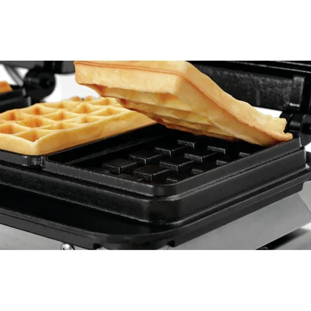 Professional Double Waffle Maker - Brussels Waffles