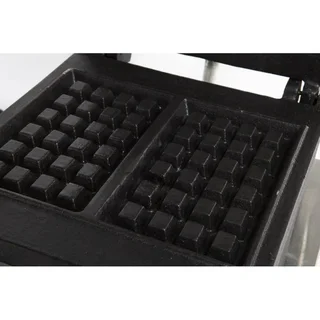 Klassisches Waffeleisen 2 Portionen - Antihaftbeschichtung