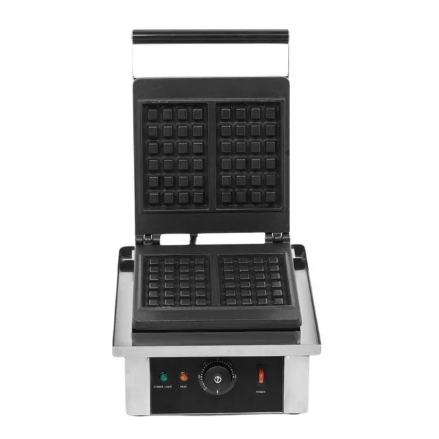 Electric Liège Style Waffle Maker - Belgian Waffle Iron