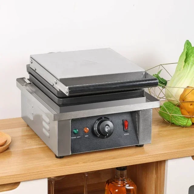 Gofrera Eléctrica Estilo Lieja - Aparato para Gofres Belgas