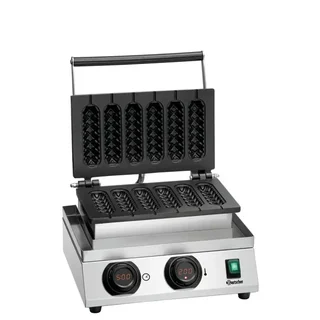 Professioneller Lolly-Waffeleisen - 6 Maiskolben-Formen