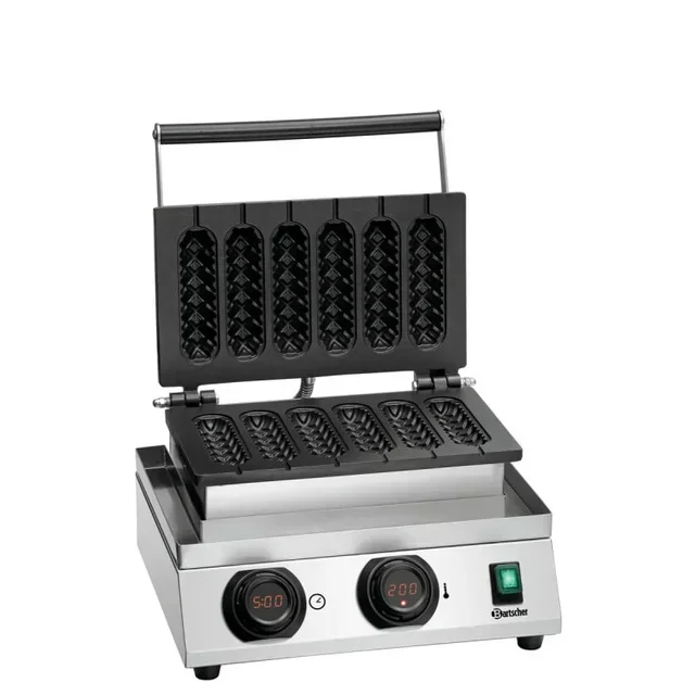 Professioneller Lolly-Waffeleisen - 6 Maiskolben-Formen