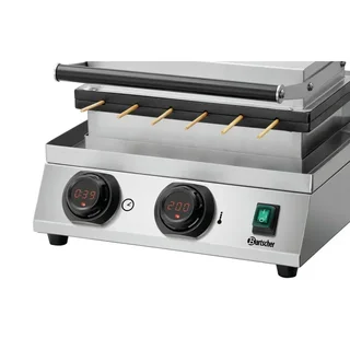 Professioneller Lolly-Waffeleisen - 6 Maiskolben-Formen