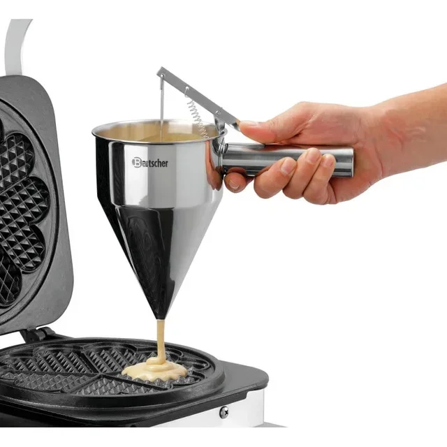 Herzförmiger Antihaft-Waffeleisen – Waffelgerät für hausgemachtes Gebäck