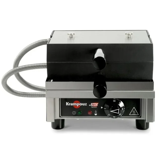 Professional Waffle Maker 180° Opening - 5 Rectangular Waffles 7x13cm