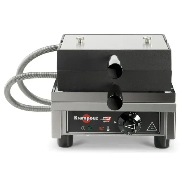 Professional Waffle Maker 180 Degree Opening - 4 Brussels Rectangular Waffles