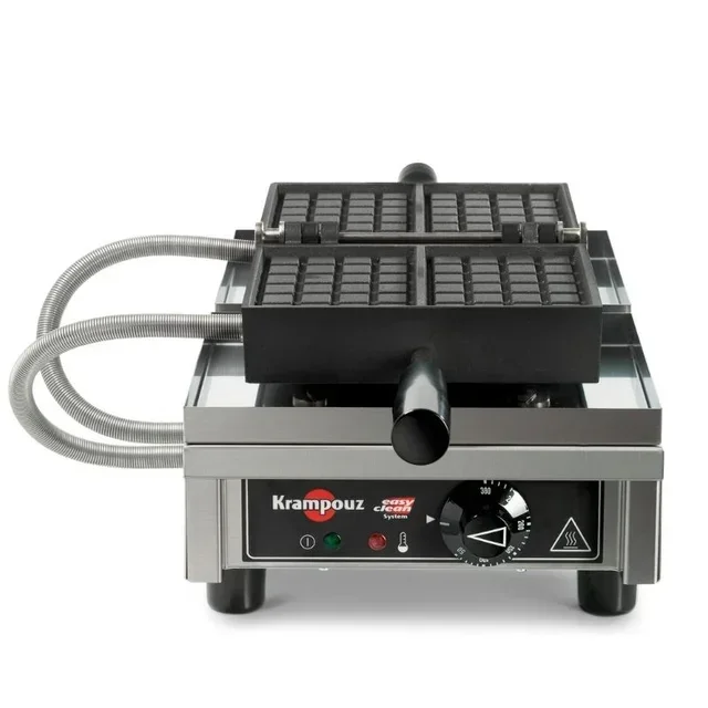 Commercial Waffle Maker 180° Opening - 24 Round Waffle Molds