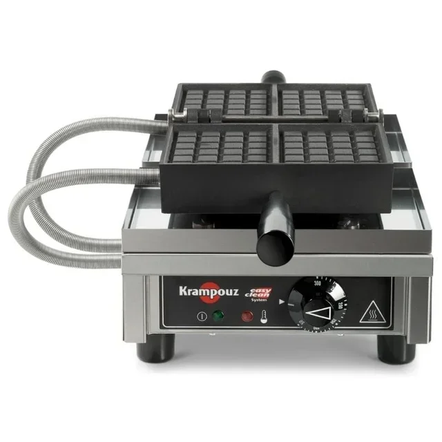 Commercial Waffle Maker 180° Opening - 24 Round Waffle Molds