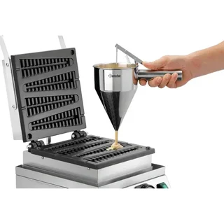 Professional Lolly Waffle Maker - 4 Corn-Shaped Waffles Mold