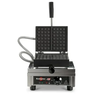 Professional Waffle Maker 90° Opening - 4 Brussels Waffles 7x7 cm