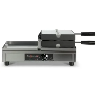 Professioneller Dreh-Waffeleisen 180° - Links/Rechts Seitliche Neigung - Churros