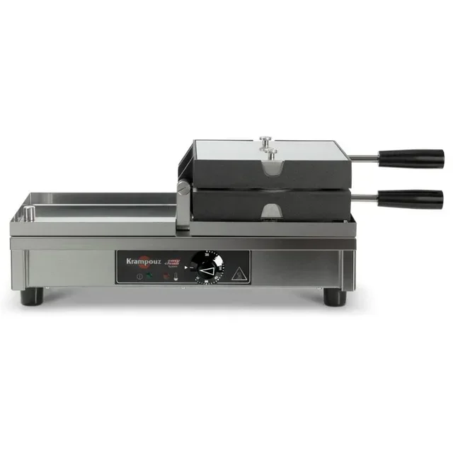 Professional Rotating Waffle Maker 180° - Left/Right Lateral Tilt - Churros