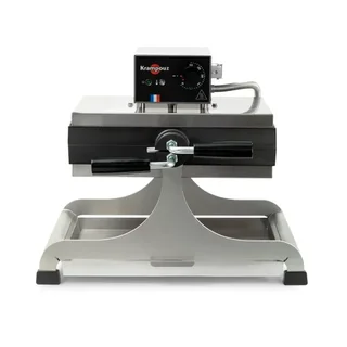 Gaufrier Rotativo Professionale 4 Gaufre Bruxelles - Formato Grande 6 Porzioni