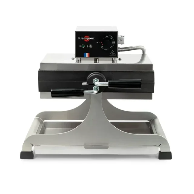 Professional Rotary Waffle Maker 4 Brussels Waffles - Large Size 6 Portions