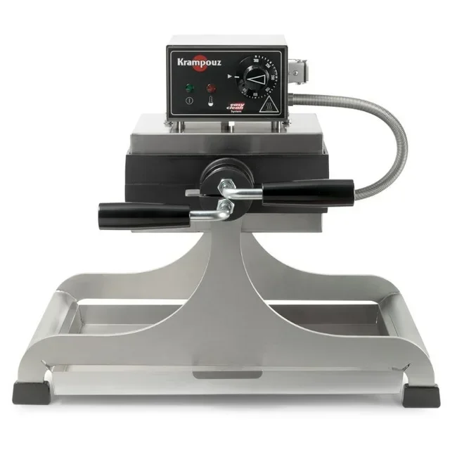 Professional Rotary Waffle Maker 4 Brussels Waffles