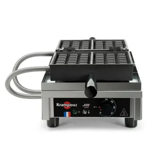 Single Brussels Waffle Maker 180° Opening - 3x5