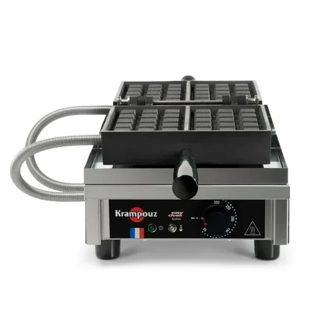 Single Brussels Waffle Maker 180° Opening - 3x5