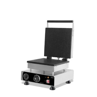 Máquina de Waffles Quadrada com Xarope - Waffle Fino e Leve