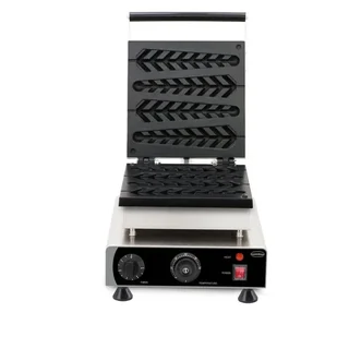Stick Waffle Maker Pine Shape - 4 Molds Machine