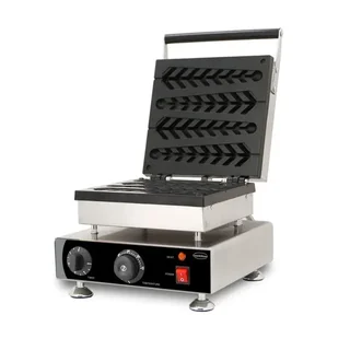 Stick Waffle Maker Pine Shape - 4 Molds Machine