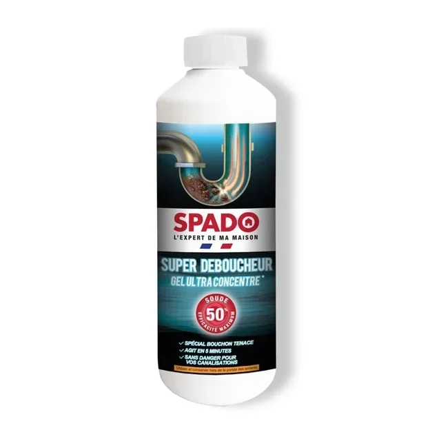 Ultra-Powerful Drain Unblocker Gel 500g - Concentrated Formula