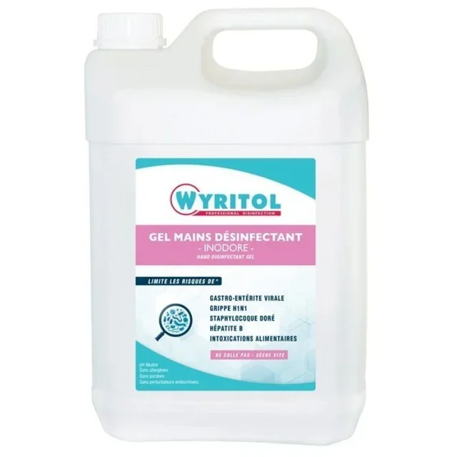 Hand Sanitizer Gel 5 Litres - Professional Disinfectant Solution