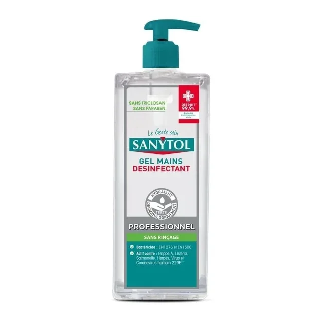Hand Sanitizer Gel Antibacterial 500ml - Waterless Disinfection