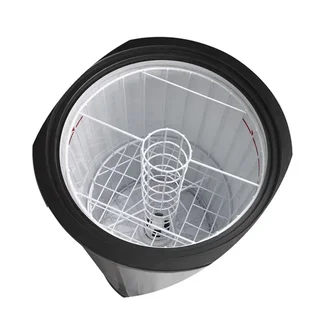 Enfriador de Bebidas Eléctrico 78L con Tapa Abatible - Blanco